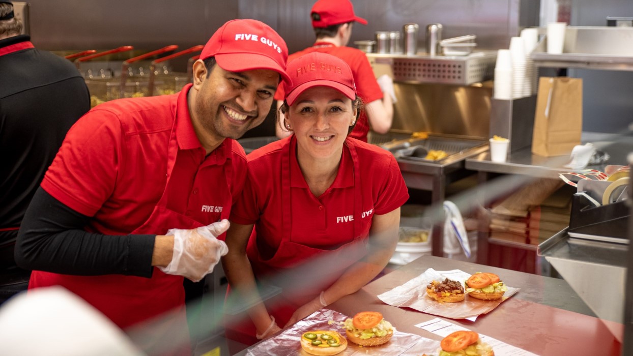 Grill Your Career to Perfection: Join the Five Guys Family!